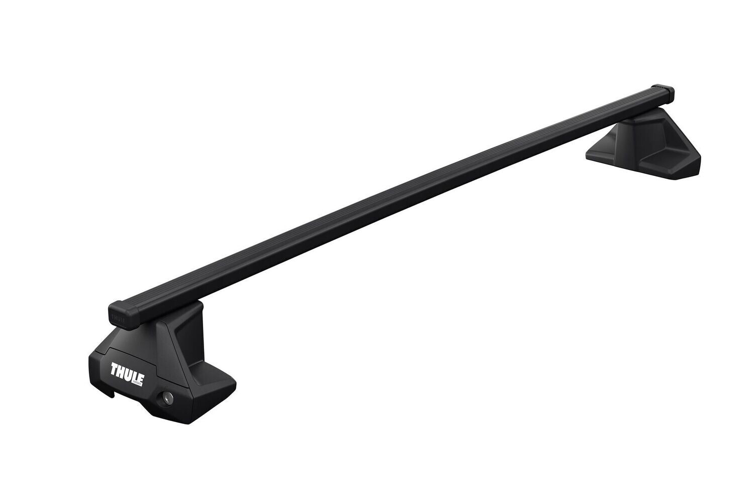 Thule SquareBar Evo Black Roof Bars - Mercedes X-Class pick up without Roof Rails