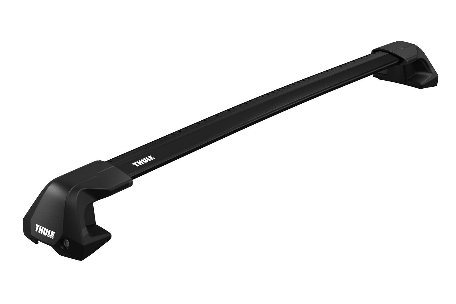 Thule WingBar Edge Black Roof Bars - Toyota Hilux 05-16 pick up without Roof Rails
