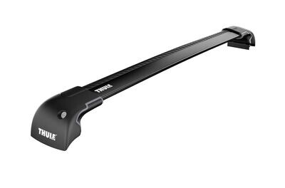 Thule WingBar Edge Black Roof Bars - Fiat Fullback 4-dr Double Cab with Fixed Points