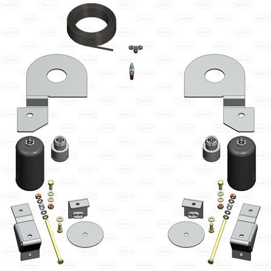 MAD Suspension Air Master Basic VW Transporter T6, T6.1