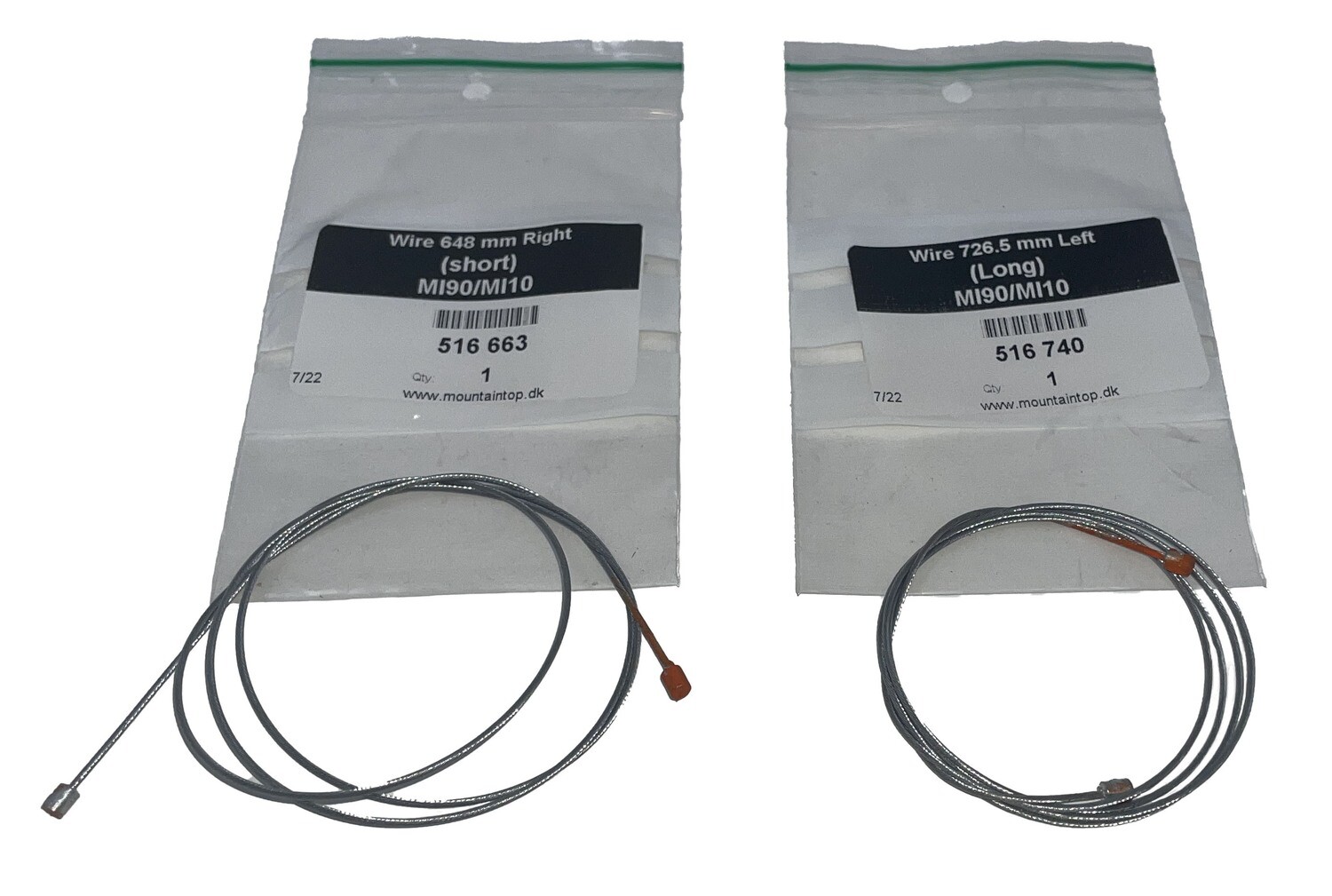Mountain Top Spare Part: Cable Wire set for Mitsubishi L200