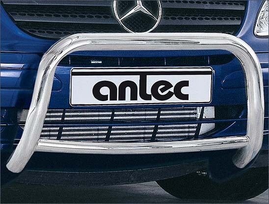 Antec EU-Front A-Bar 60 mm with Pipe - Mercedes Vito 2010-2014