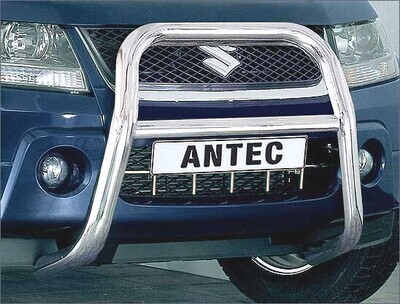 Antec EU-Front A-Bar 60 mm Low in Black - Suzuki Gran Vitara 09/2005-2012