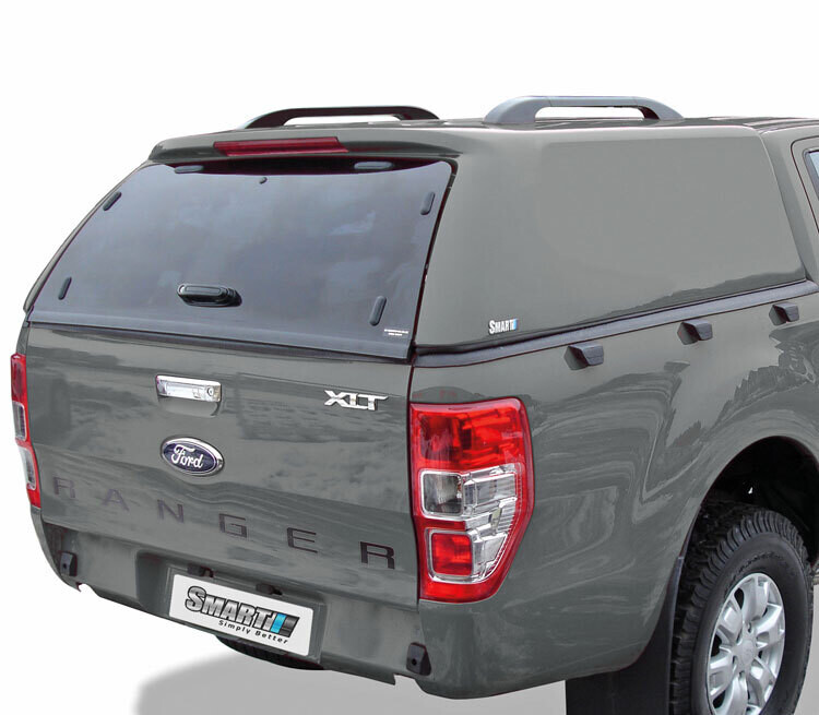 Smart Arctic Unglazed Hardtop - Ford Ranger 12+ Double Cab