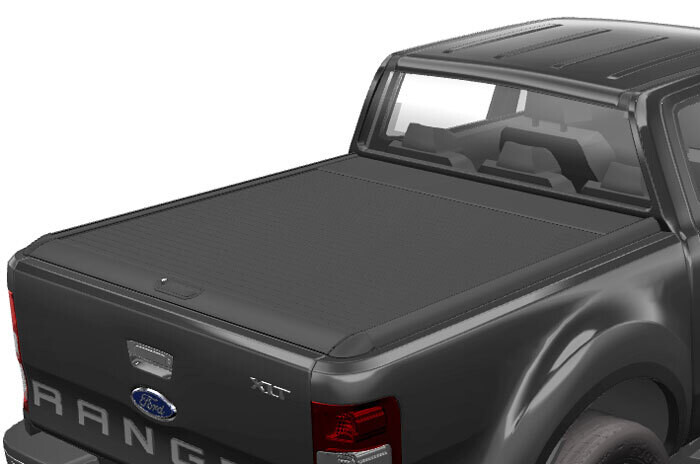 Mountain Top Roll Black Ford Ranger Double Cab