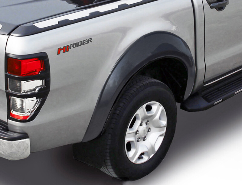Max Wheel Arch Extension Kit: Shadow Black Ranger 2019+ (sensor compatible)