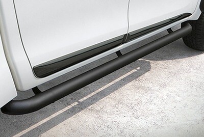 Max Rock Rails / Side Bars in Black - Ford Ranger