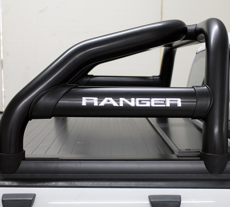 Securi-Lid Sports Bar in Black Ford Ranger