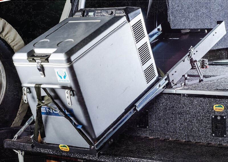 Big Country Fridge Slider with Tip 50 Litre