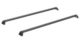 Mountain Top Roll Cross Bars in Black - Ford Ranger Wildtrak 12+