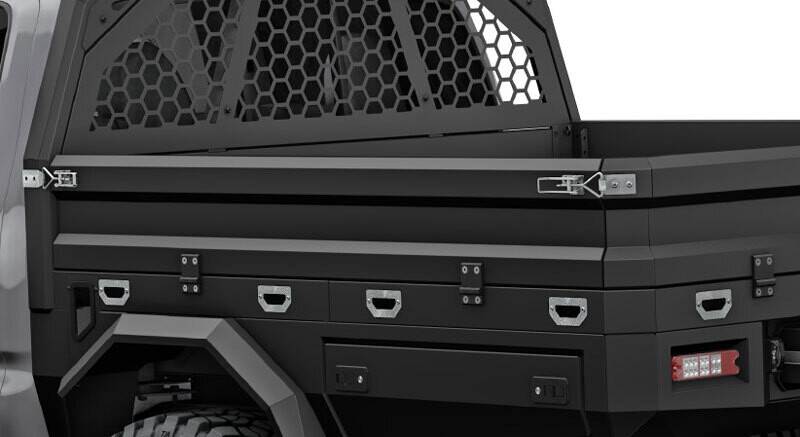 RSI Bed Replacement System Drop Sides for Flat Bed - Ranger/Hilux