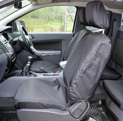 Waterproof Seat Covers Front Pair - Ford Ranger Wildtrak 23+