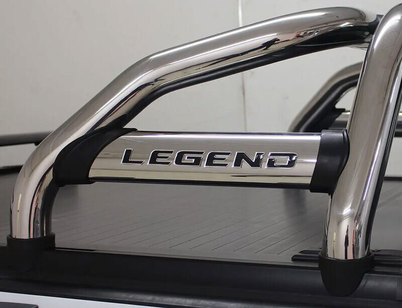 Securi-Lid Sports Bar in Polished Stainless Steel Toyota Hilux