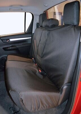 Waterproof Seat Cover Rear Bench - Toyota Hilux Double Cab
