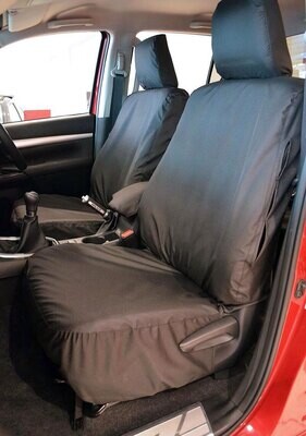 Waterproof Seat Covers Front Pair - Toyota Hilux Double Cab