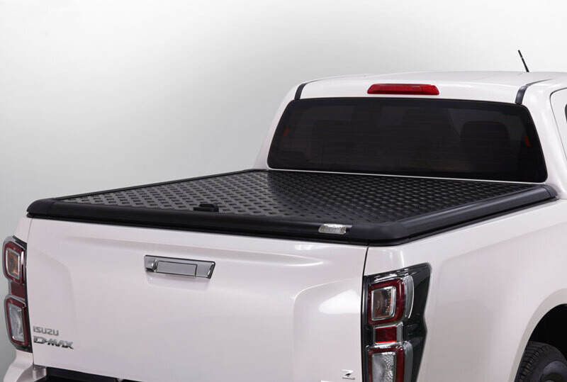 MaxCover 45 Aluminium Black Tonneau Cover - Isuzu D-Max Double Cab