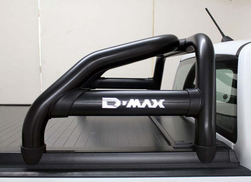 Securi-Lid Sports Bar in Black Isuzu D-Max