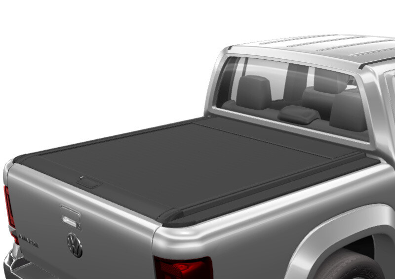 Mountain Top Roll Hybrid Black VW Amarok 10+ Double Cab