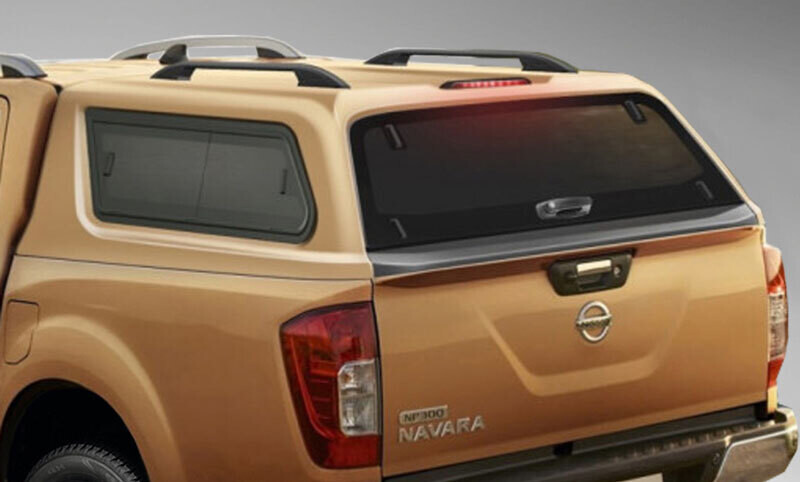 MaxTop 3 Glazed LX Hardtop - Nissan Navara Double Cab