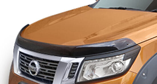 Bonnet Guard Long Visor - Nissan NP300 Navara
