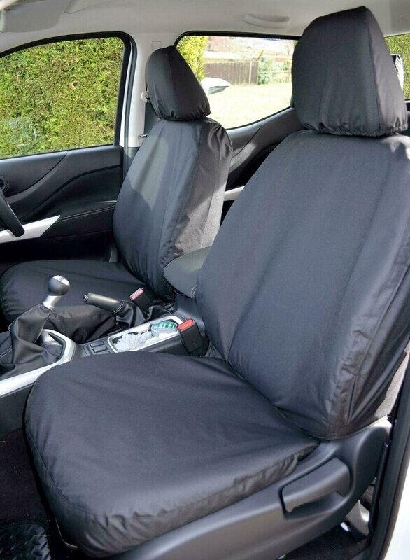 Waterproof Seat Covers Front Pair - Nissan NP300 Navara