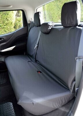 Waterproof Seat Cover Rear Bench - Nissan NP300 Navara Double Cab