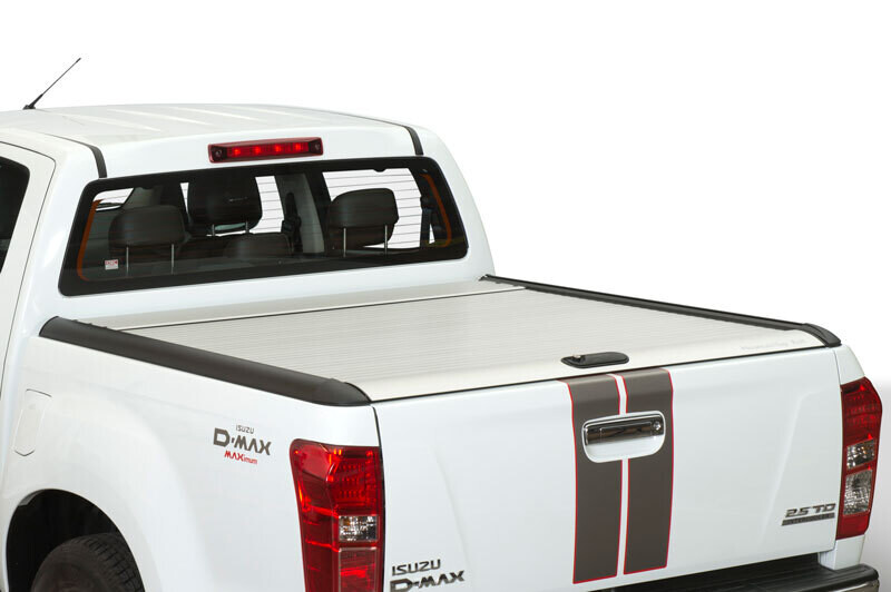 Mountain Top Roll Silver Isuzu D-Max 2012-21 Double Cab