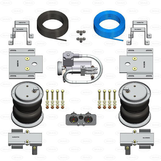 MAD Suspension Air Master Comfort NISSAN Navara D40