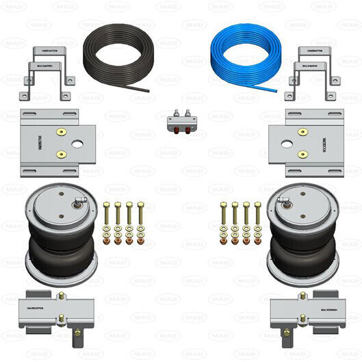 MAD Suspension Air Master Basic NISSAN Navara D40