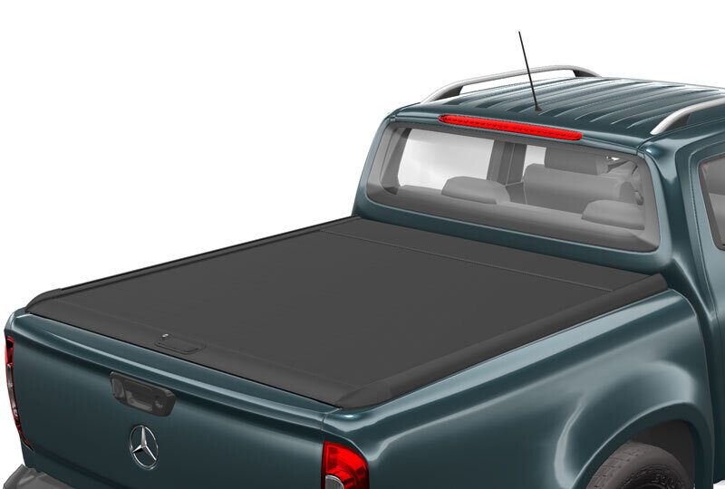 Mountain Top Roll Black Mercedes X-Class 2018+ Double Cab