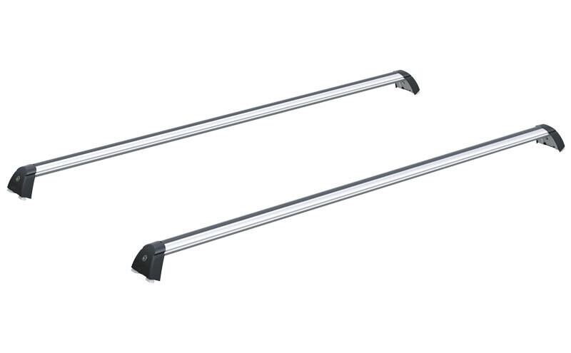 Mountain Top MT2 Style Cross Bars in Silver - Mitsubishi L200 Double Cab