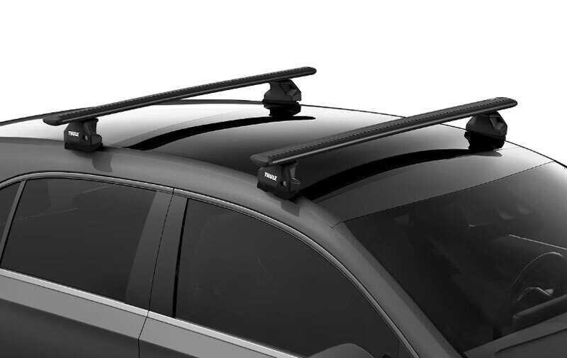 Thule WingBar Evo Aluminium Roof Bars - Mitsubishi L200 Double Cab 2015+ with Fixed Points