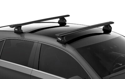 Thule WingBar Evo Aluminium Roof Bars - Mitsubishi L200 Double Cab 2015+ with Fixed Points