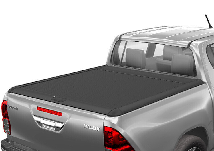 Mountain Top Roll Black Toyota Hilux 16+ Extra Cab