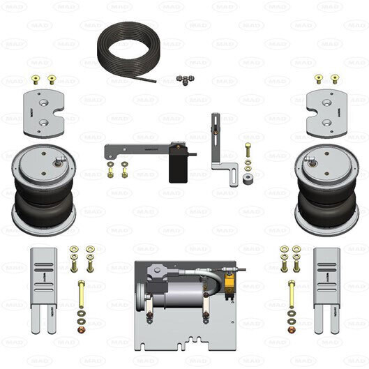 MAD Suspension Air Master Automatic NISSAN Navara NP300 D23 King Cab