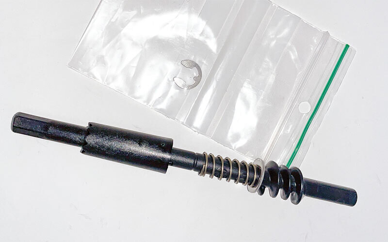 Mountain Top Roll Spare Part: Worm shaft with integrated safety lock M03e
