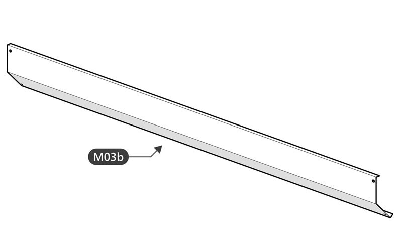 Mountain Top Roll Spare Part: Canister Bumper shield model specific M03b