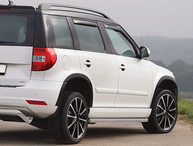 Antec Side Protection Bars 51 mm - Skoda Yeti 2009/2013+