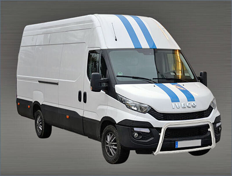 Antec EU-Front A-Bar 60 mm with Pipe - Iveco Daily 2014-2019