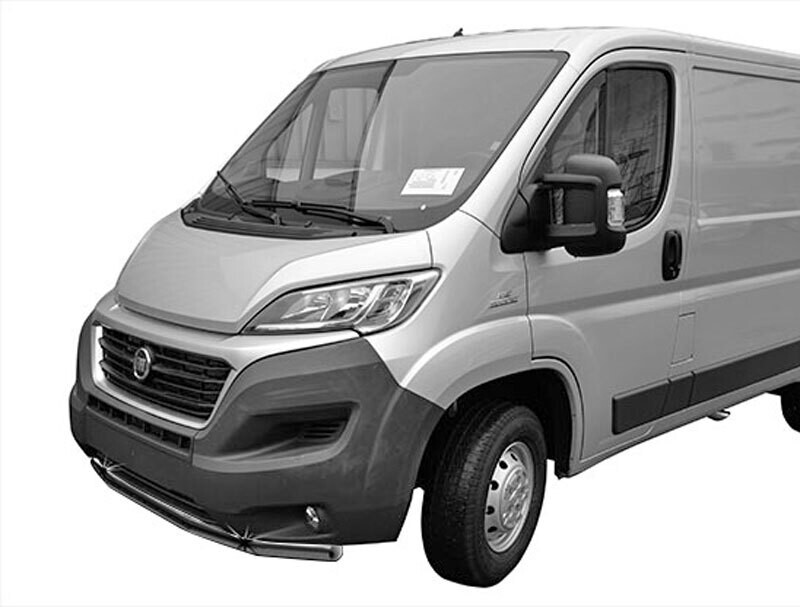 Antec EU- Spoiler Protection Bar 60 mm in Black - Fiat Ducato 2014+