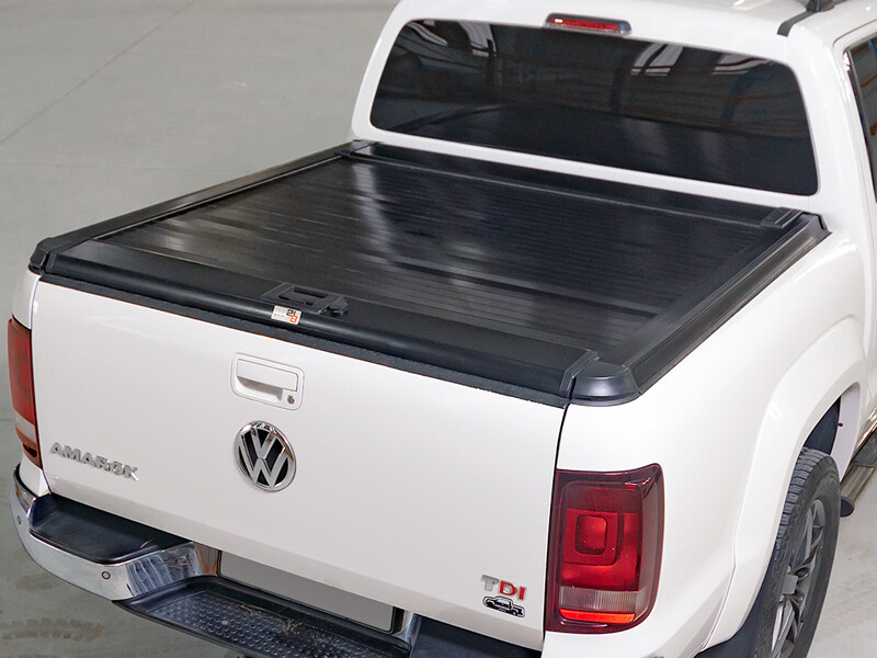 Securi-Lid 218 Black Roller Shutter Cover - VW Amarok 10+ Double Cab