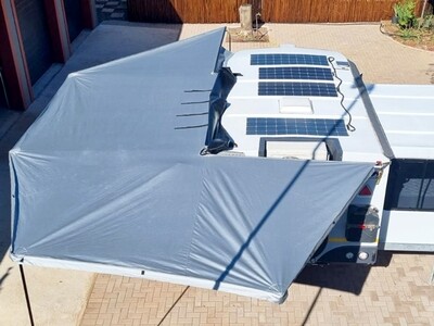 Quick Pitch Weathershade Awning Maxx LHS