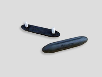 Smart Spare Part: Double Screw Bracket with Rubber - Long