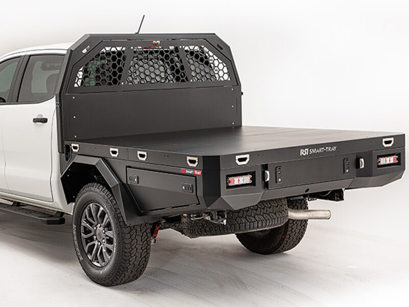 RSI Bed Replacement System Flat Bed Toyota Hilux 16+ Double Cab: Matte Black Finish