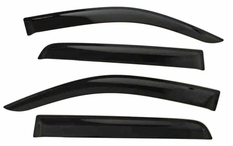 Wind Deflector CH Visors 4pc Set - Ford Ranger Double Cab