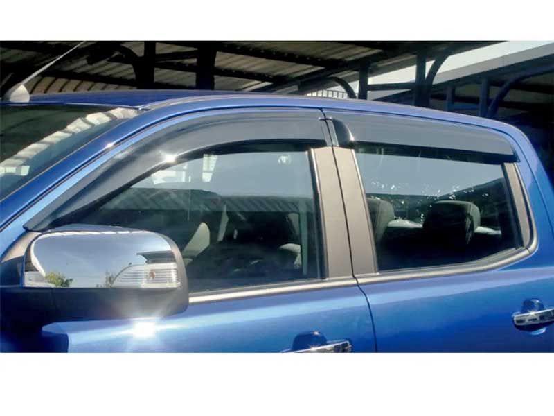 Wind Deflector CH Visors 4pc Set - Ford Ranger Double Cab
