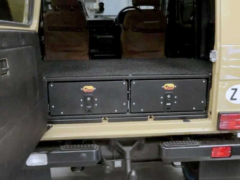 Big Country Savute Twin Drawers Mercedes G-Wagon