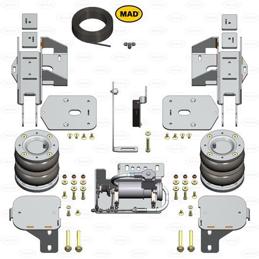 MAD Suspension Air Master Automatic VW Crafter Chassis Cabine SZ