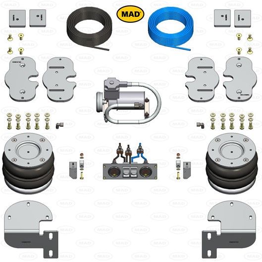 MAD Suspension Air master Comfort VW Crafter Chassis Cabine SZ
