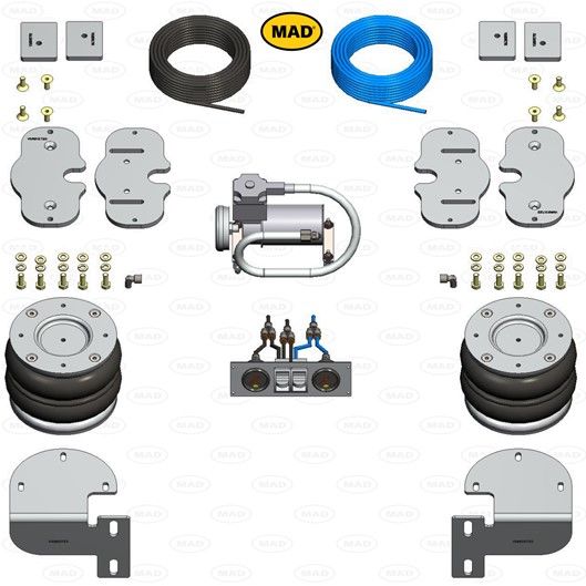 MAD Suspension Air Master Comfort MAN TGE UY / UZ